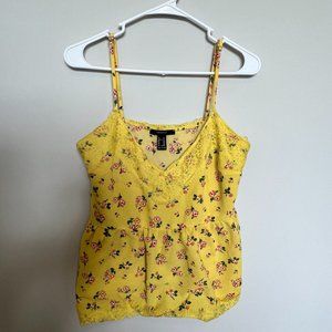Forever 21 Yellow Cami Top